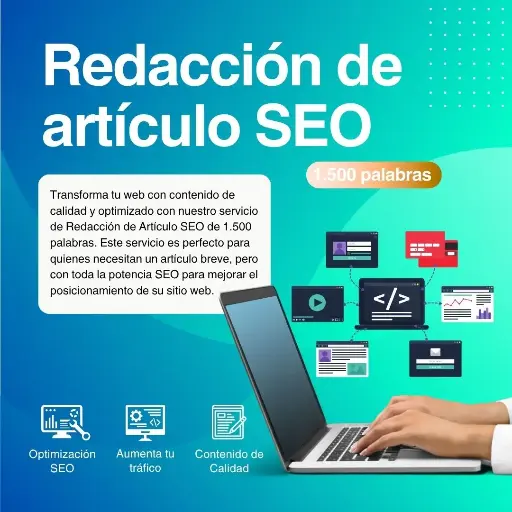 Redacción de artículo SEO (1500 palabras)