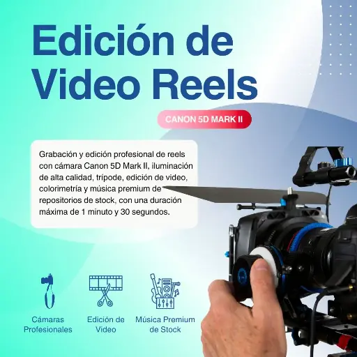 Grabación y Edición de Reels con Cámara PRO (Video + Música)